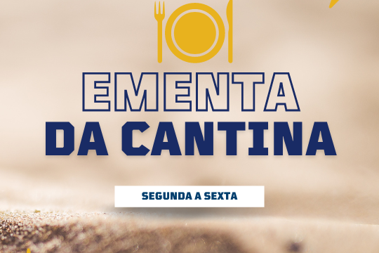 Ementa de 11.03 a 03.05